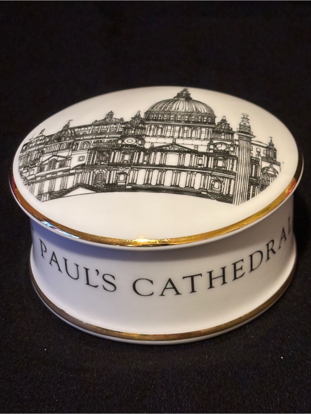 St. Paul's Cathedral Fine Bone China Trinket Box